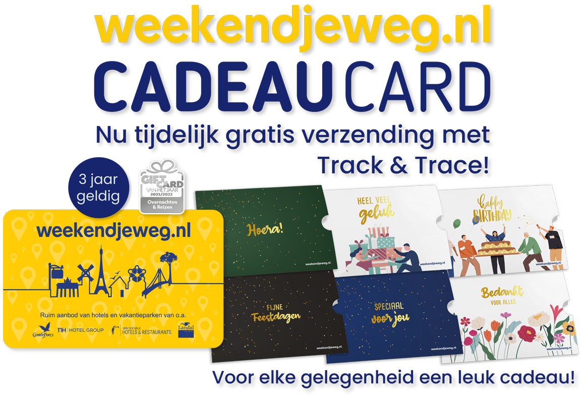 geest Kreek Huiskamer Weekendjeweg cadeaubon - een feestje om te geven!